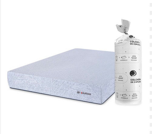 COLCHON ENROLLADO ESPUMA ALTA DENSIDAD KING KOIL G22 180X200X22