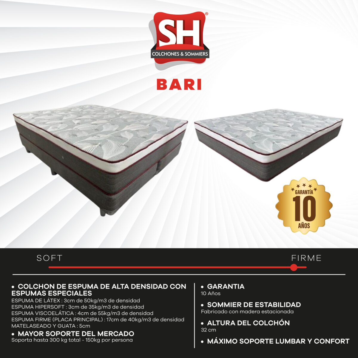 CONJUNTO BARI 180X200 - Imagen 2
